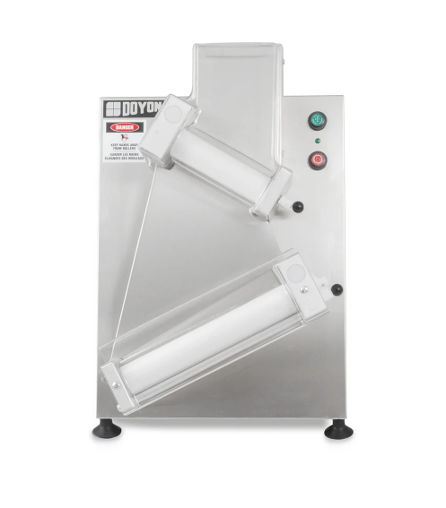 Doyon Countertop Dough Sheeter, Double Pass Diagonal Rollers, 12" Width (M.DL12DP)