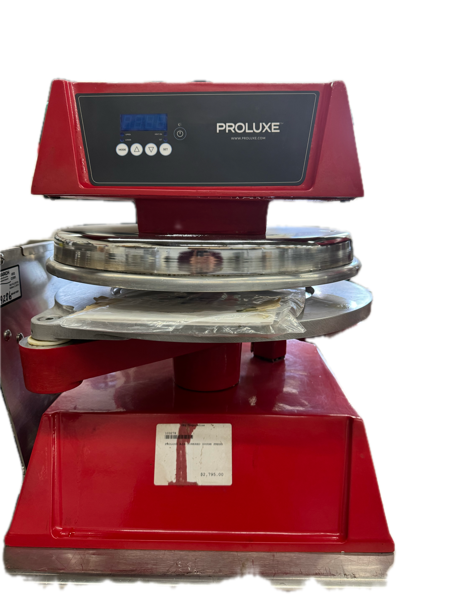 PROLUXE AIR POWERED DOUGH PRESS (M.103278)