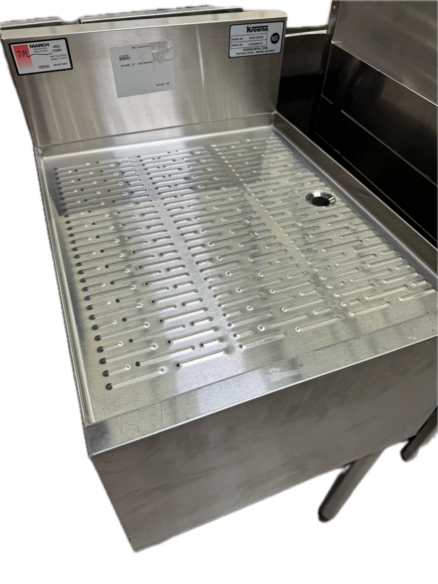 Krowne 18" Drainboard (M.109356)