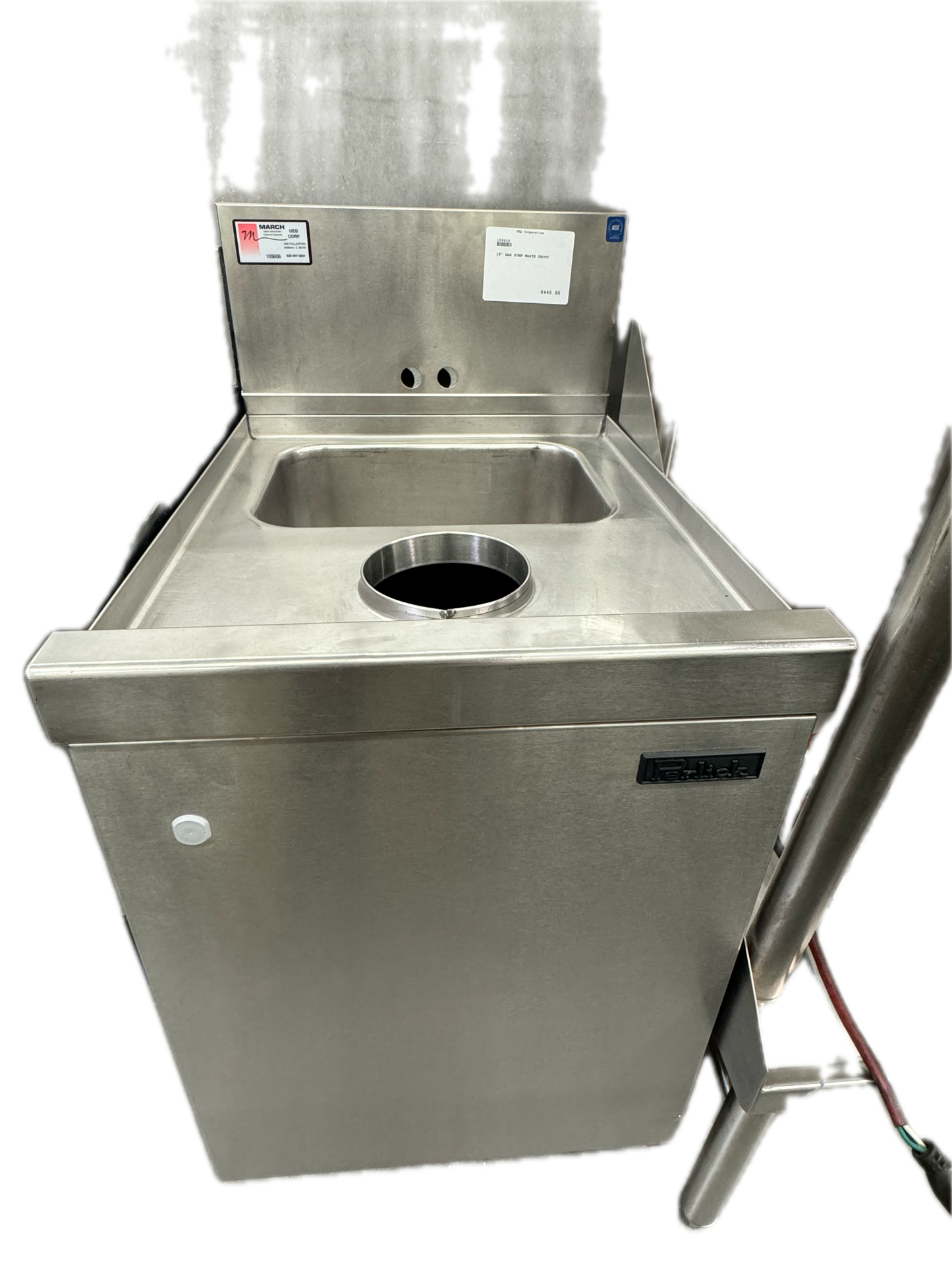 Perlick 18" Bar Dump Waste Shoot (M.109606)