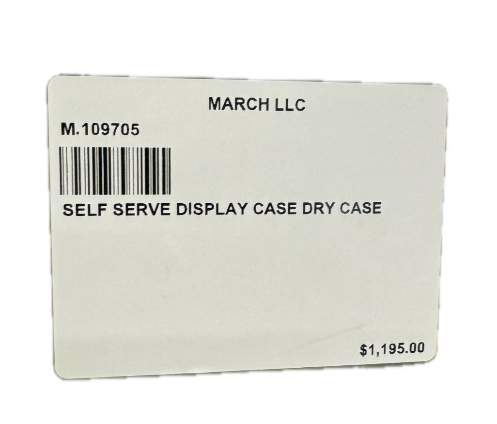 Self Serve Display Dry Case (M.109705)