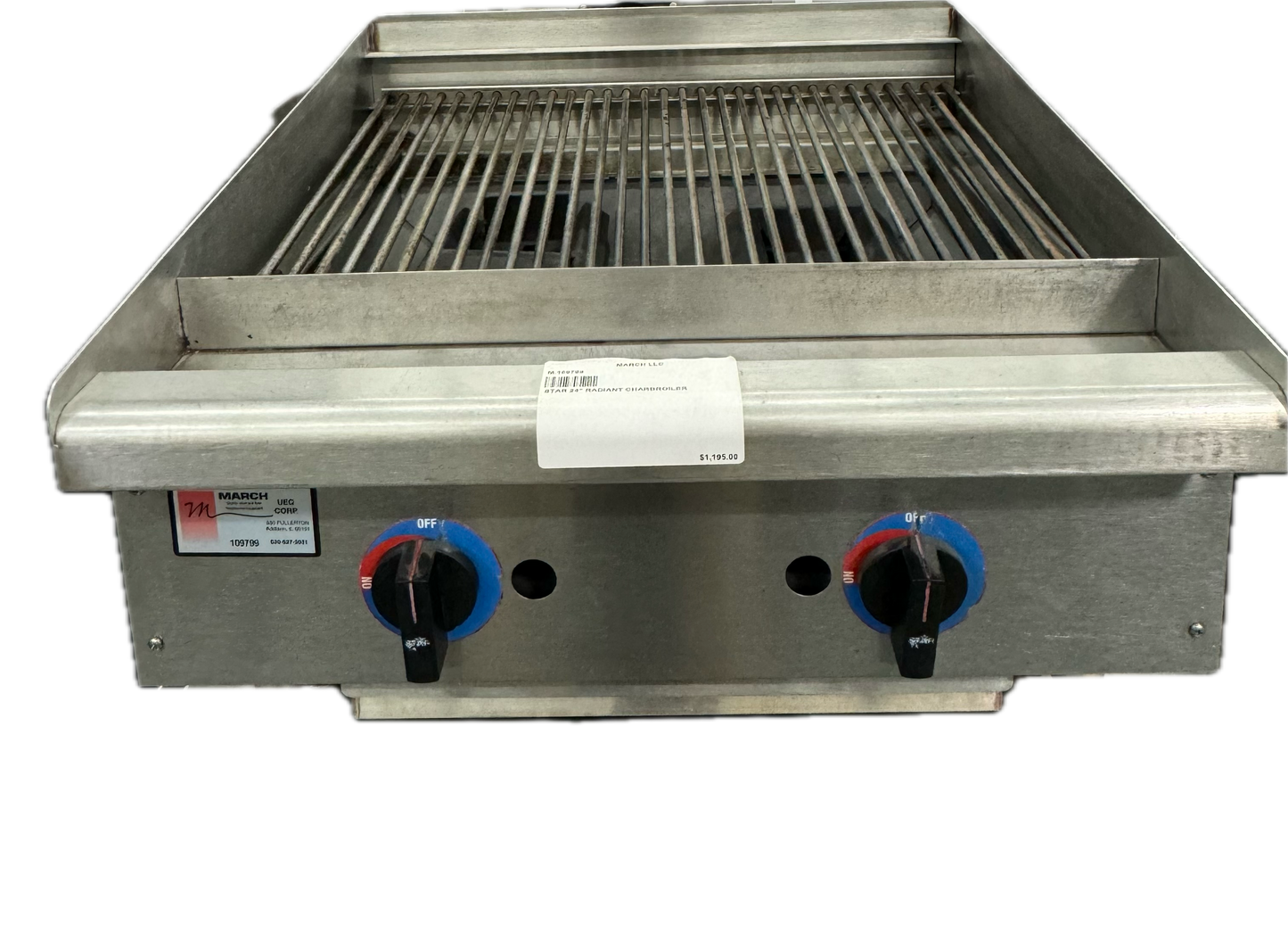 Star 24" Radiant Charbroiler (M.109799)