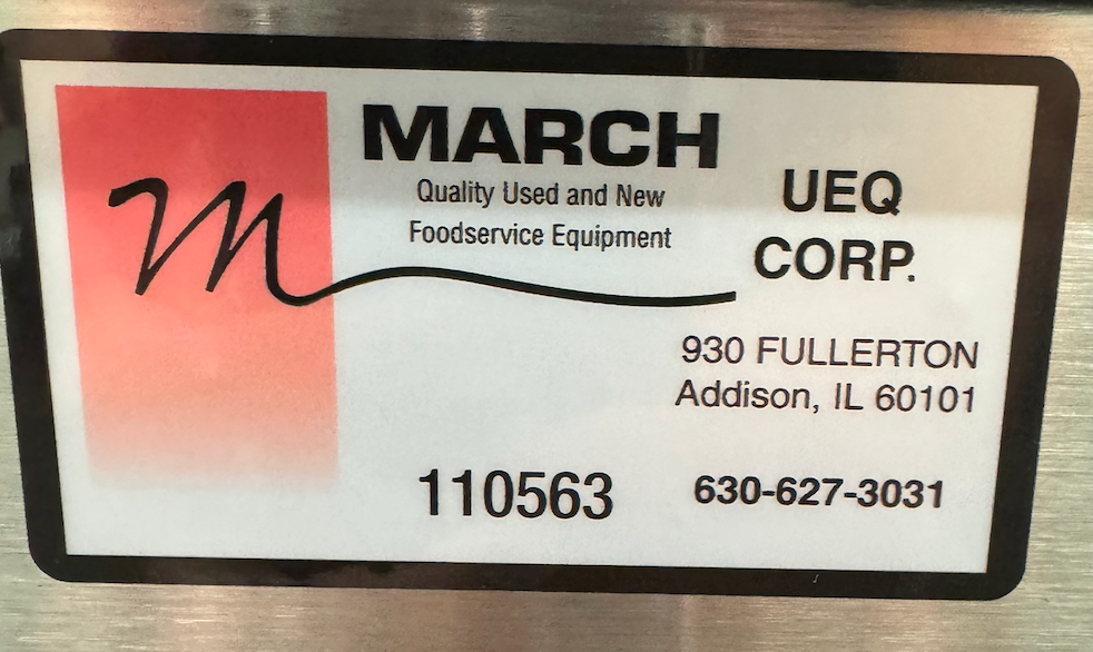 TRUE 72" WORKTOP W/OVERSHELF (M.110563)