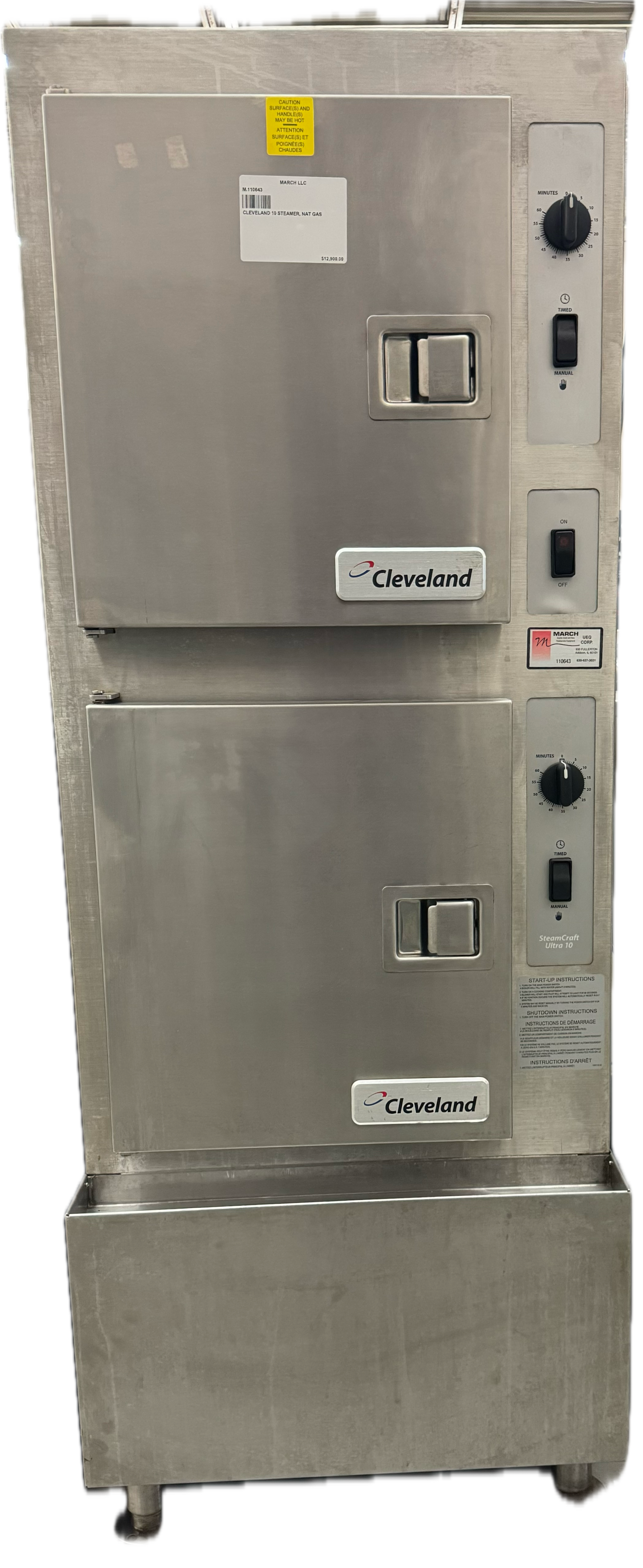 CLEVELAND 10 STEAMER, NAT GAS (M.110643)
