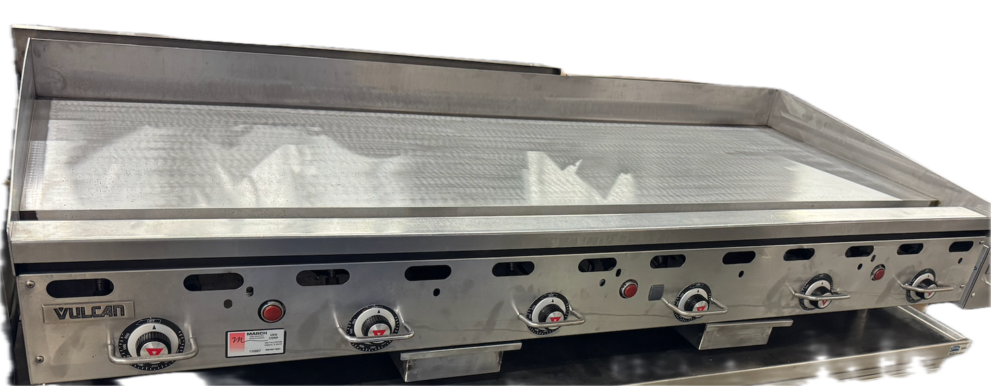 VULCAN 72" FLAT GRIDDLE W/T-STATS (M.110867)