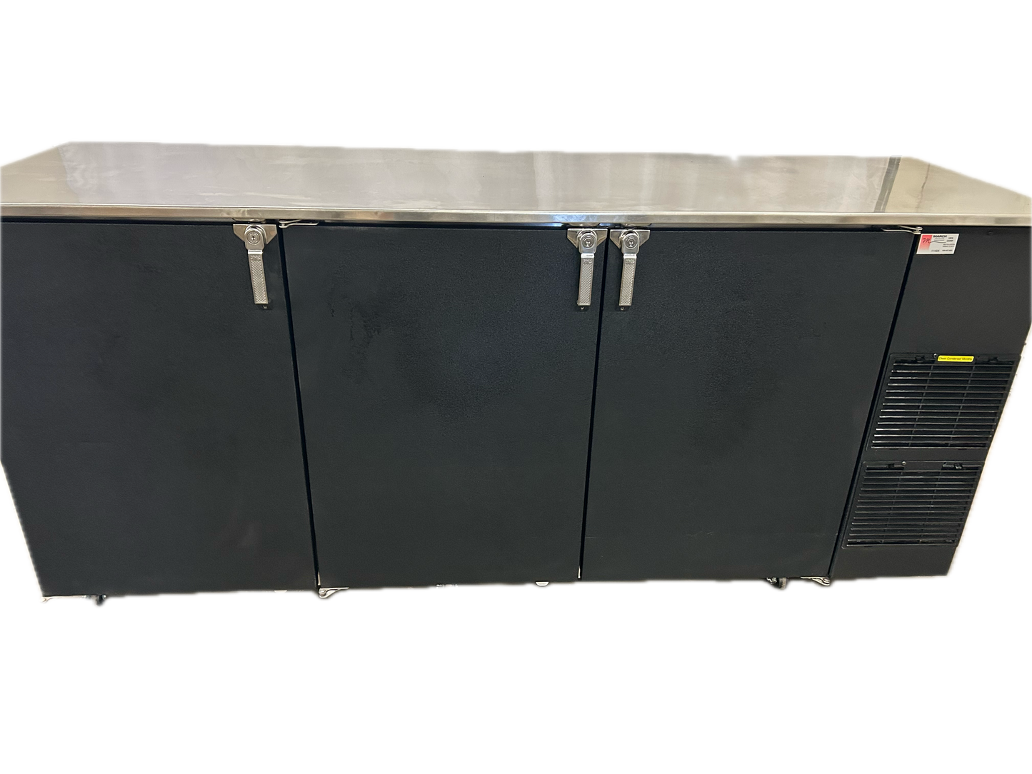 GLASTENDER 3 DOOR BACK BAR COOLER (M.111024)