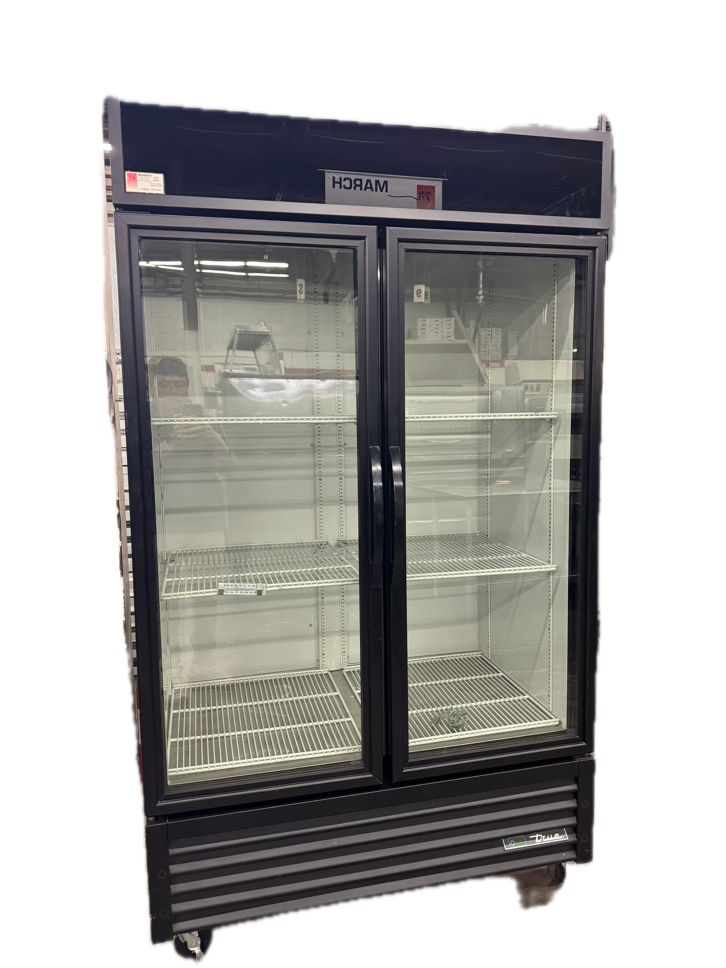 TRUE 2 GLASS DOOR REFRIGERATOR (M.111076)
