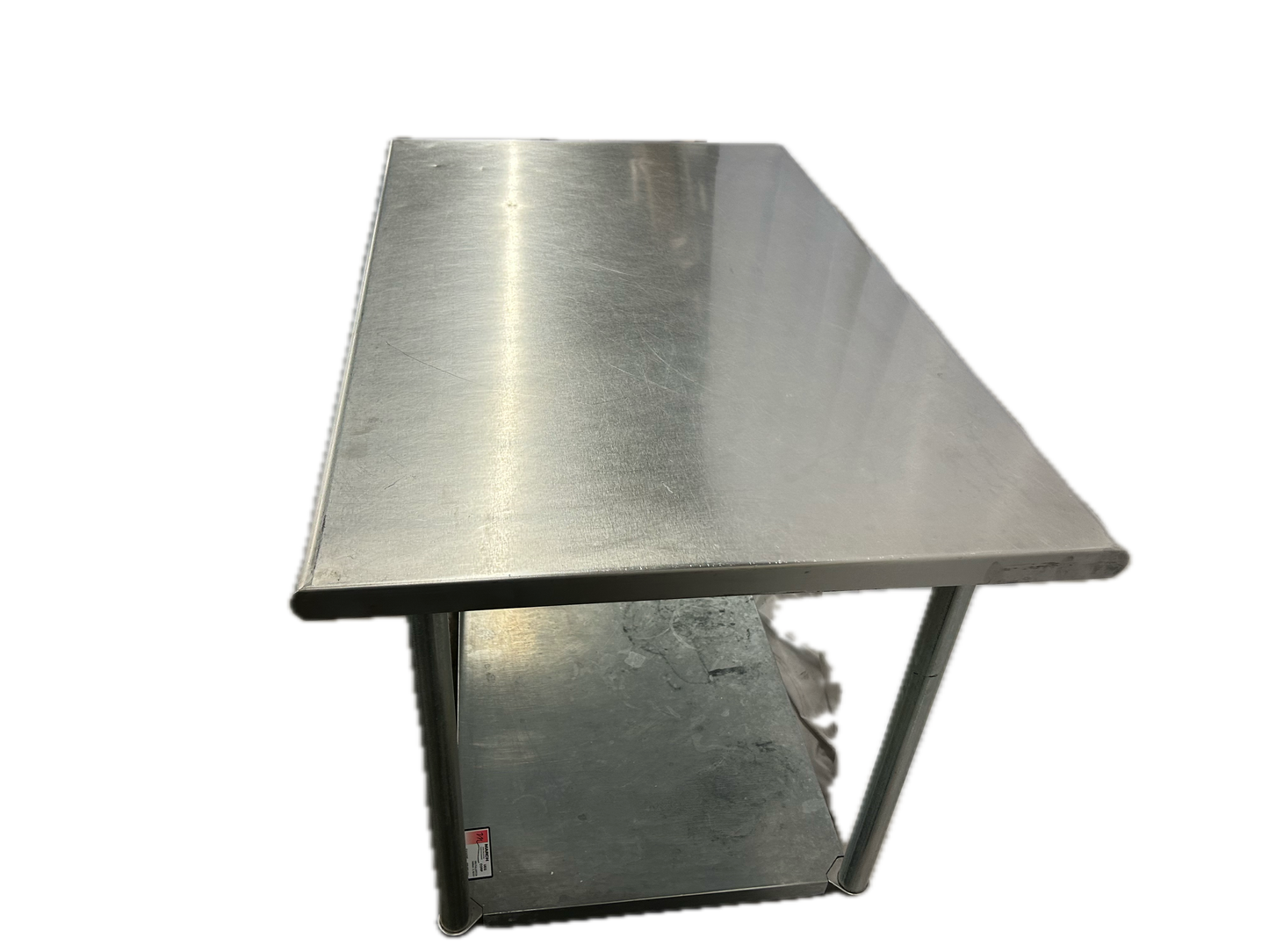30 X 48 WORKTABLE W/ GALVINIZED SHELF (M.111136)