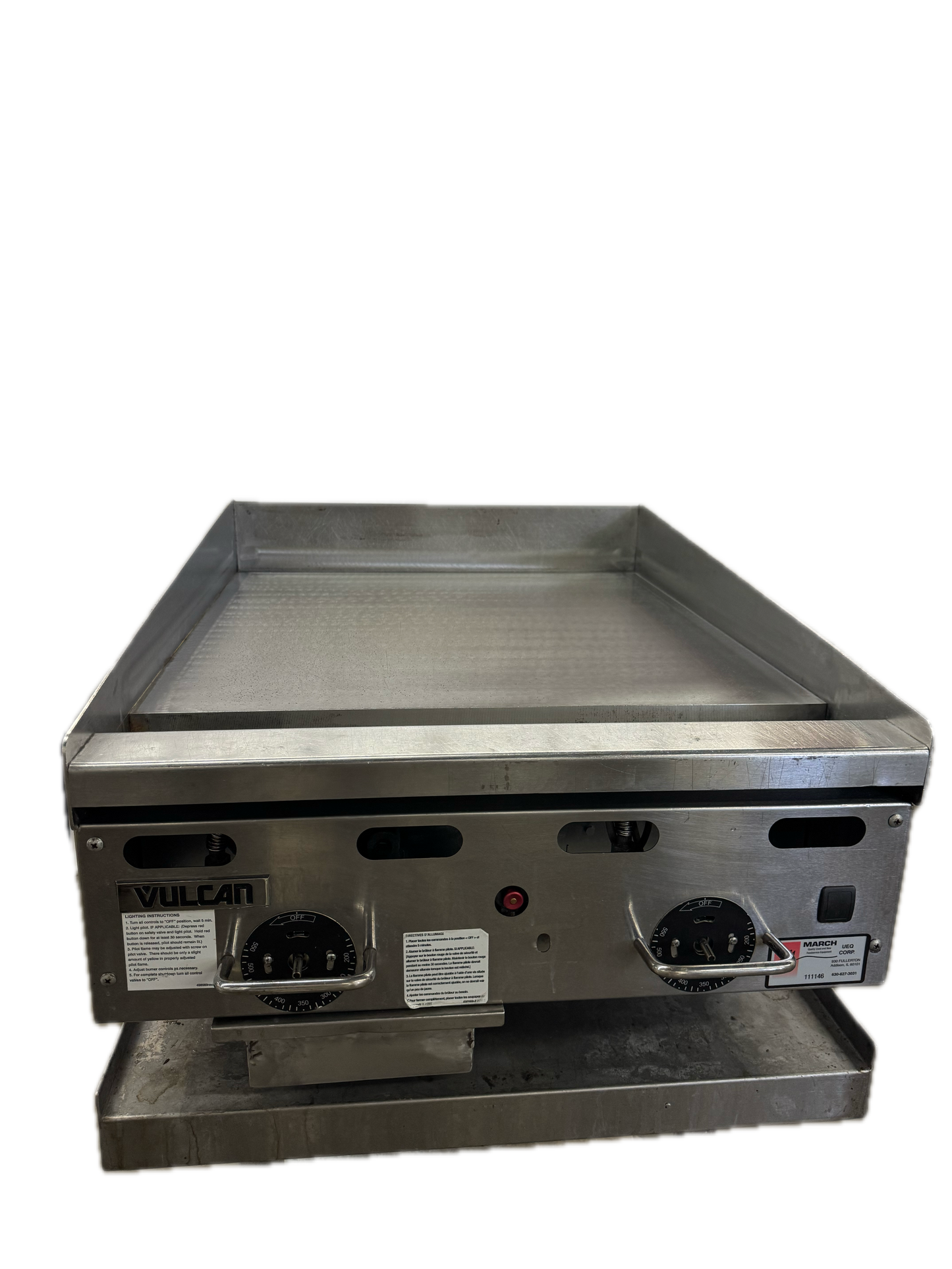 VULCAN 24” GRIDDLE W/T-STATS (M.111146)