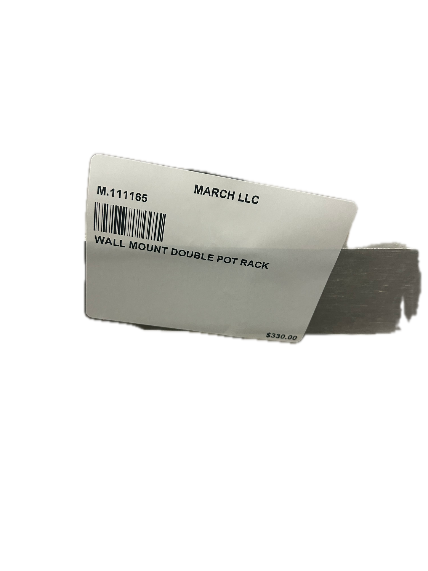 WALL MOUNT DOUBLE POT RACK (M.111165)