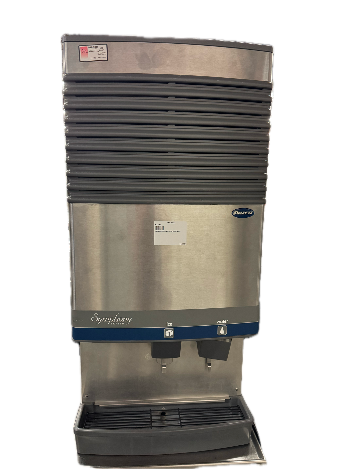 FOLLETT ICE-N-WATER DISPENSER (M.111198)