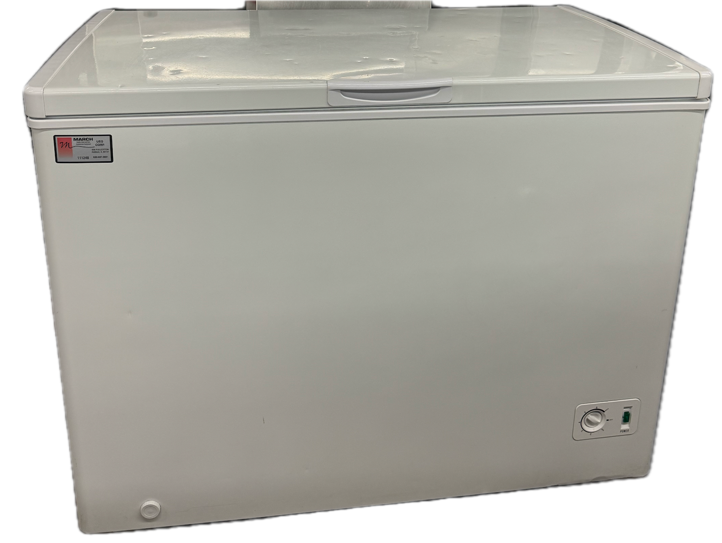 WHITE FLIP LID CHEST FREEZER (M.111248)
