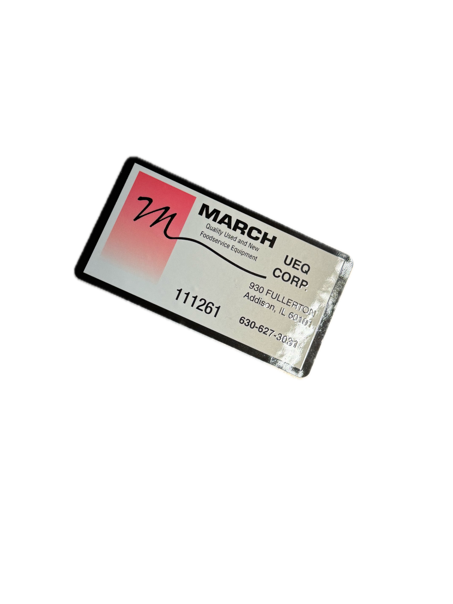 12" X 84" WORKTABLE W/SPLASH (M.111261)