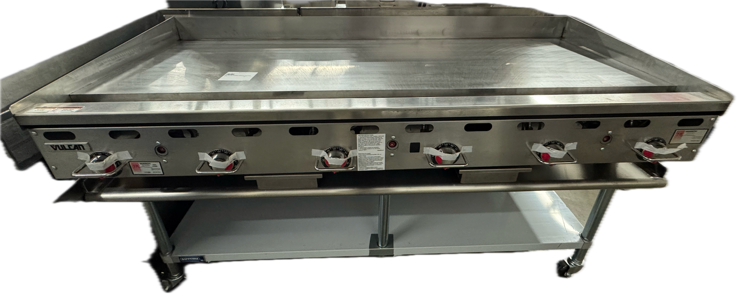 VULCAN 72" THERMO GRIDDLE, NATURAL GAS (M.111285)