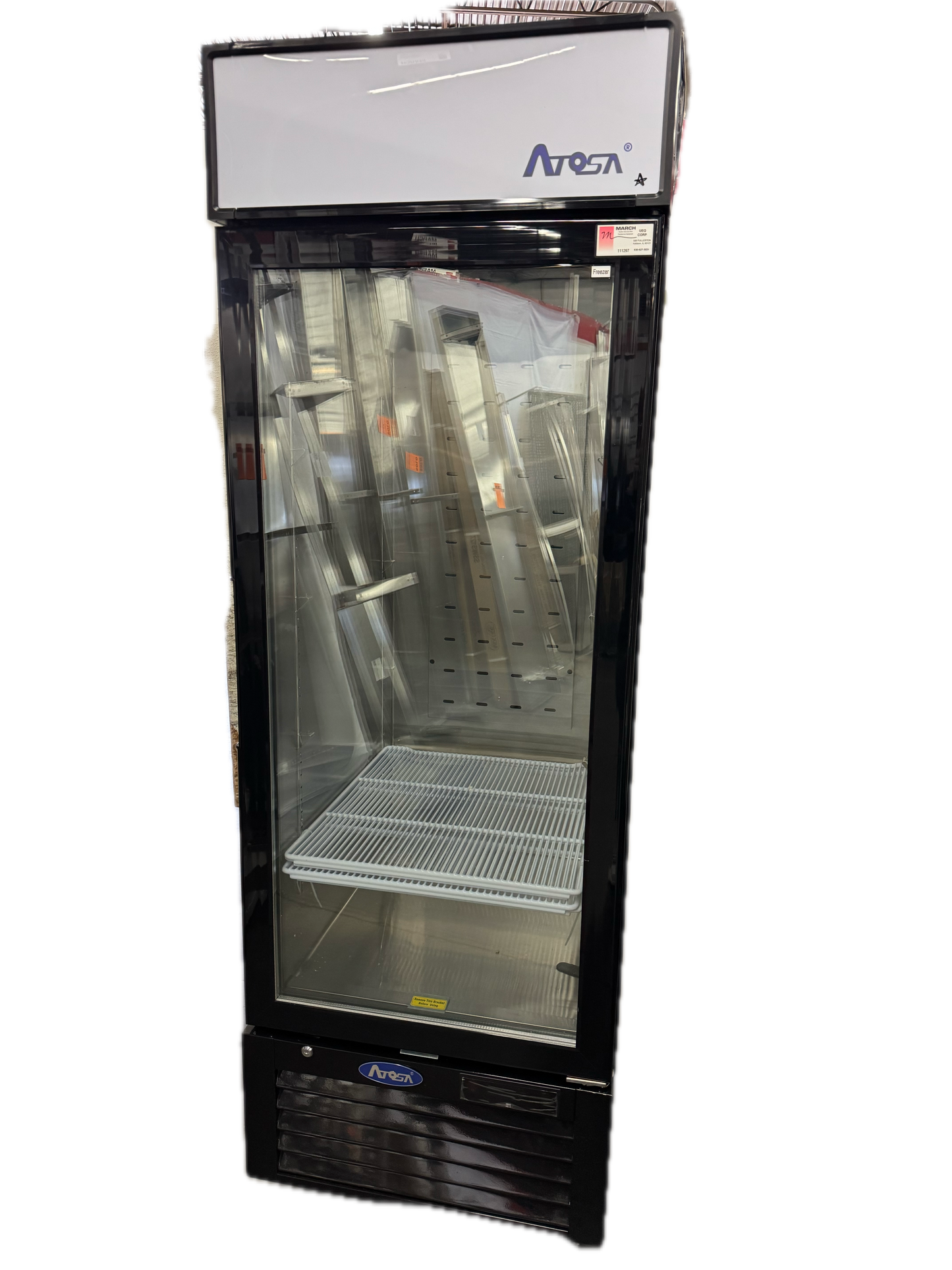 MCF8720GR 1-DOOR GLASS DOOR FREEZER (M.111297)