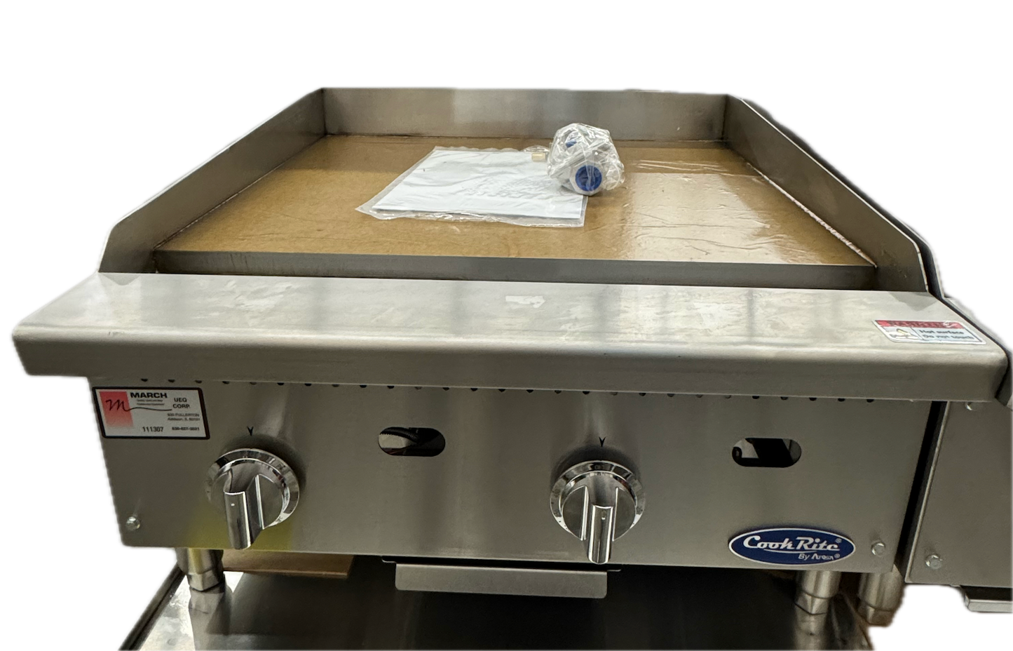 ATTG-24 24" GRIDDLE W/T-STATS, NAT GAS (M.111307)