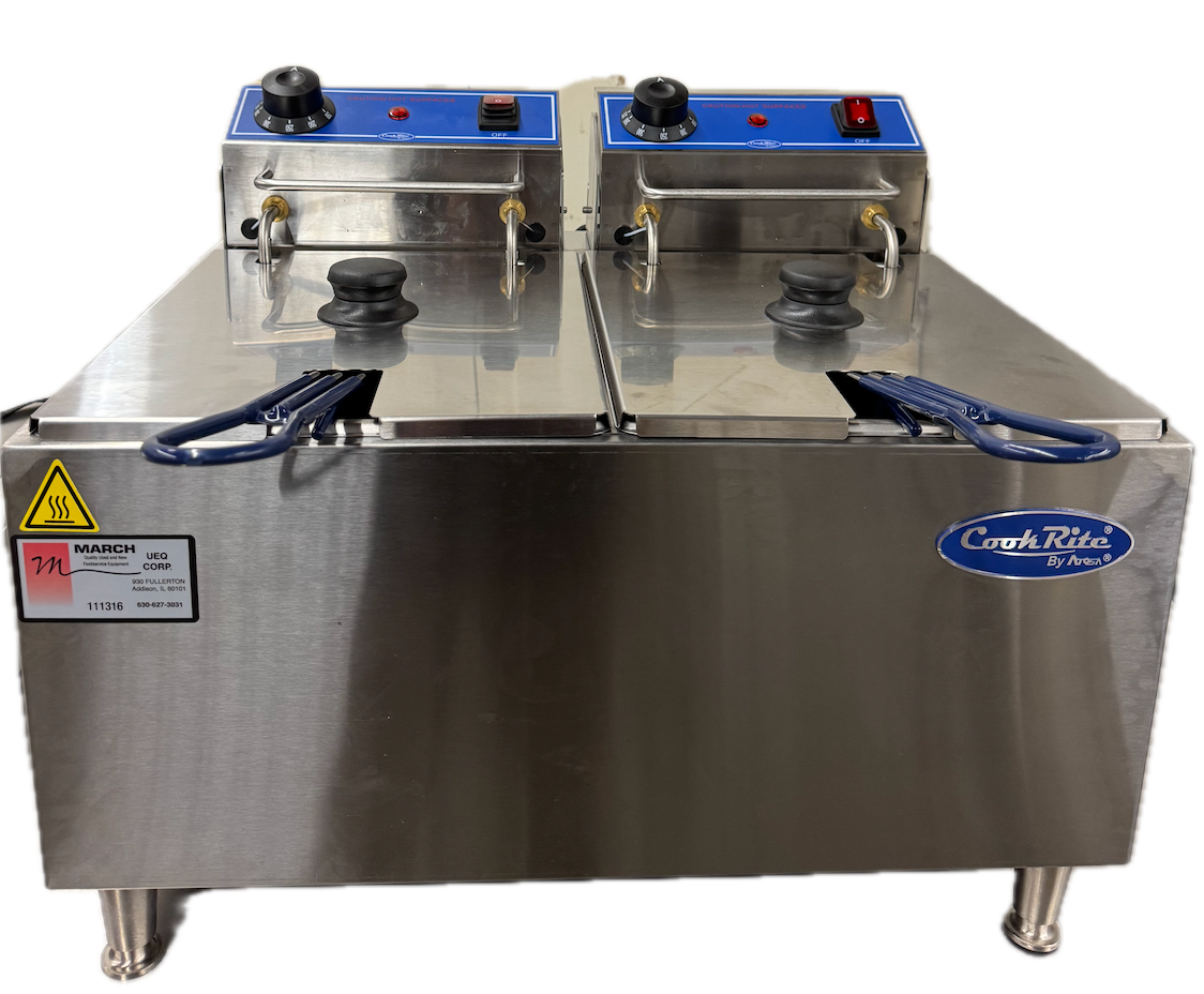 ACEF-32 ELECTRIC COUNTERTOP FRYER (DUAL TANK) (M.111316)