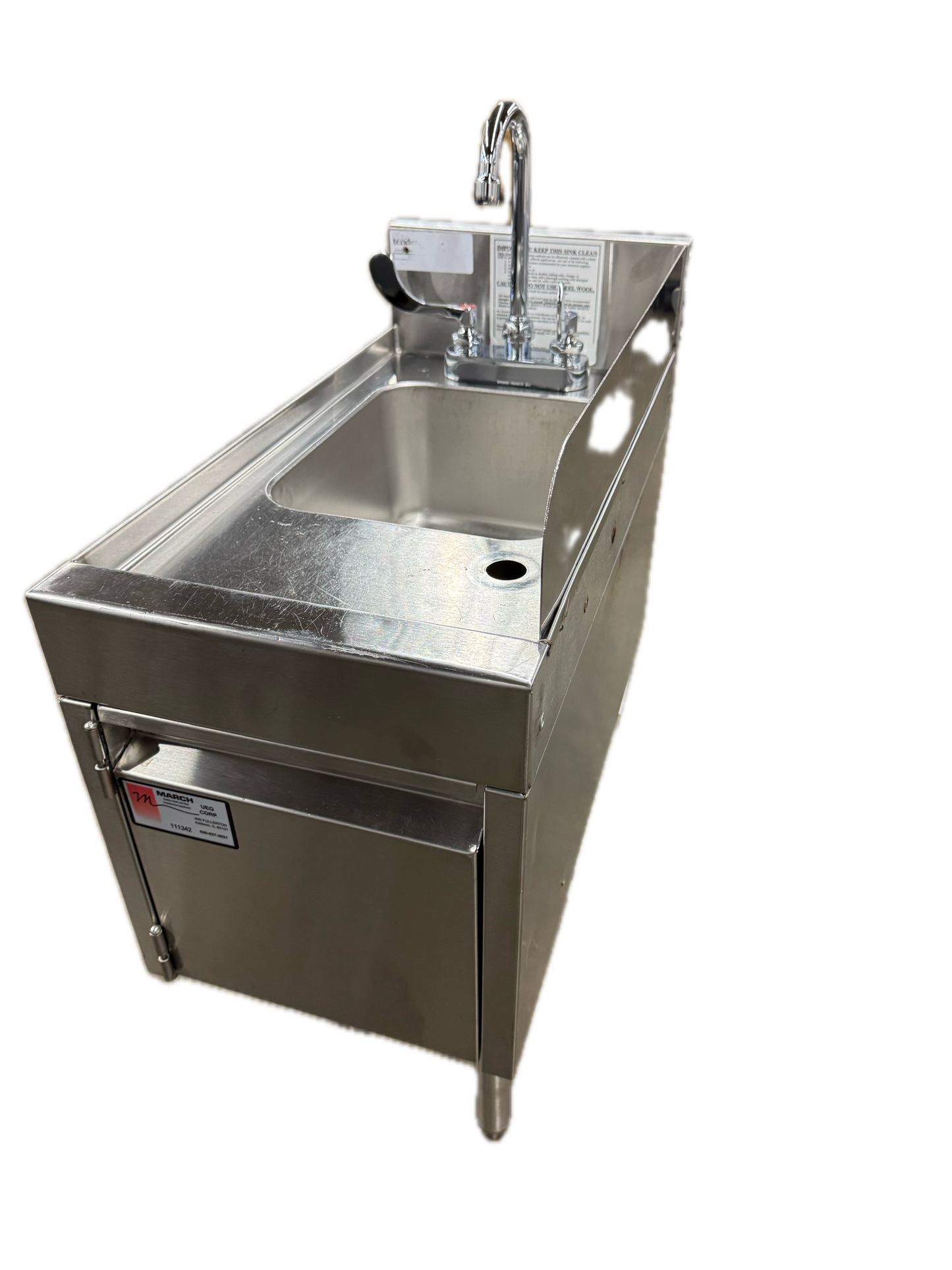 12" GLASTENDER HAND SINK (M.111342)