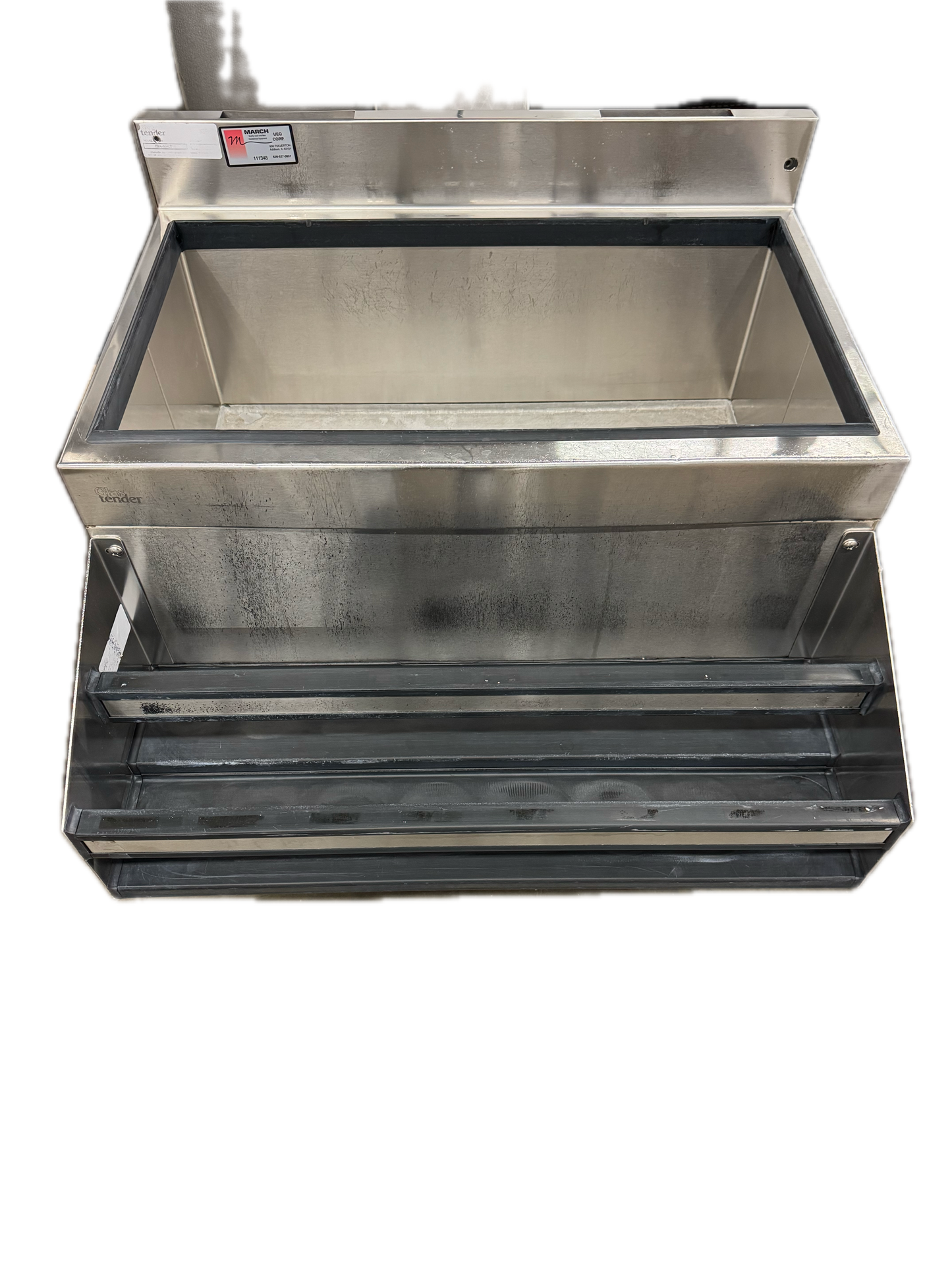 36" GLASTENDER ICE BIN W/COLD PLATE (M.111348)