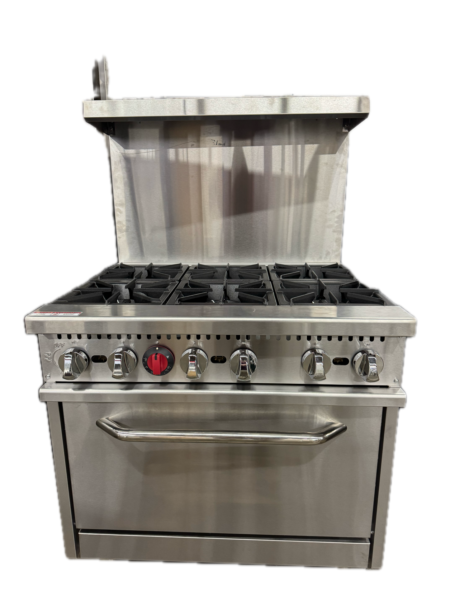 ADCRAFT CULGR36NG 6 BURNER RANGE (M.111449)