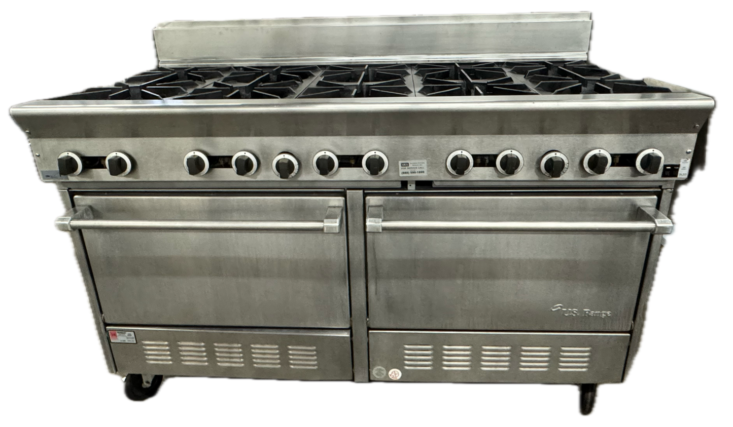 US RANGE 10 BURNER W/2 OVENS (M.111503)