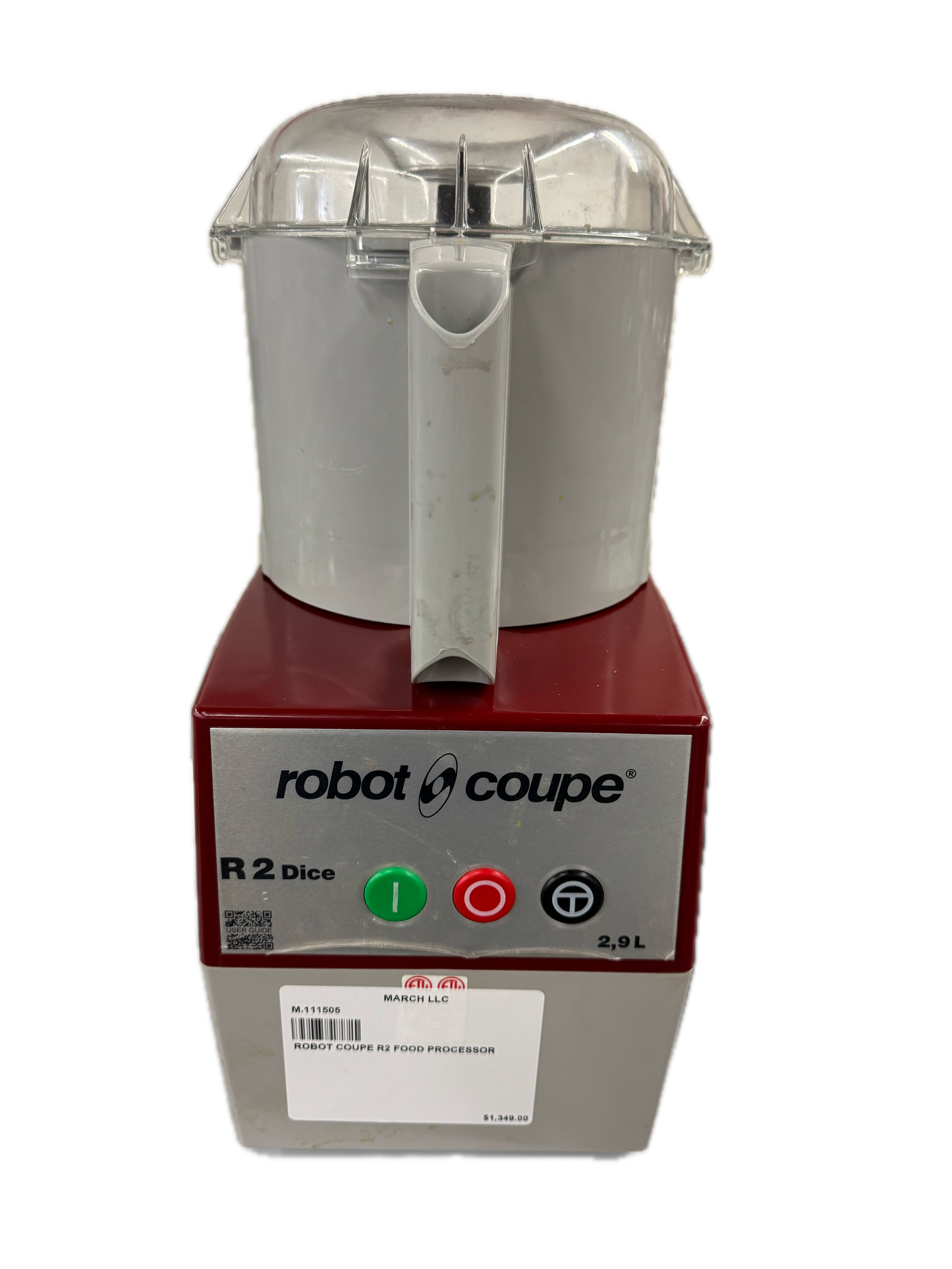 ROBOT COUPE R2 FOOD PROCESSOR (M.111505)