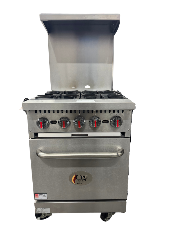 CPG 4 BURNER RANGE W/OVEN (M.111541)