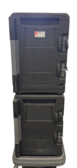 METRO 1/2 DOOR TRANSPORT CABINET, GREY (M.111770)