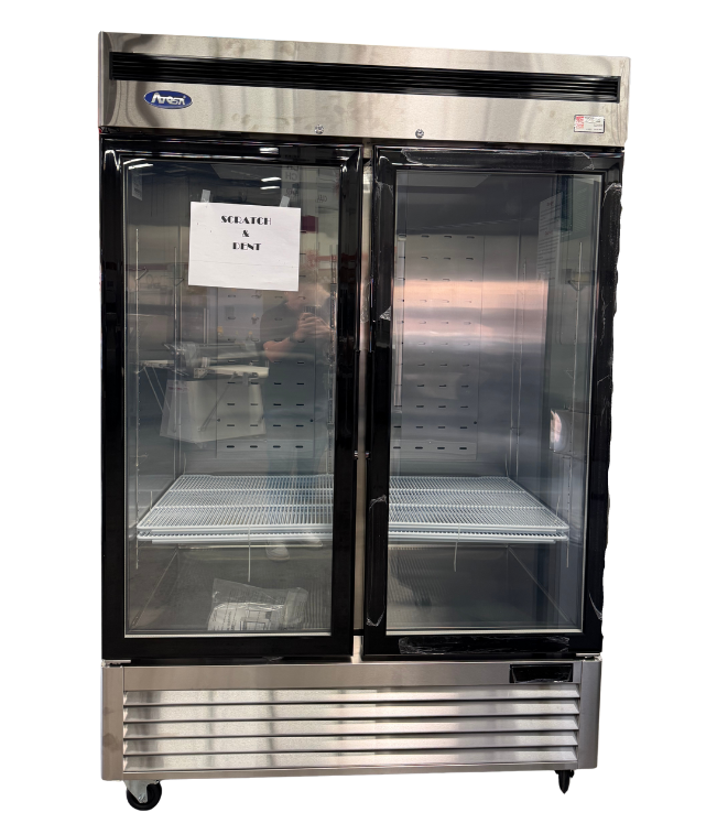 MCF8707GR 2 GLASS DOOR REFRIGERATOR MERCHANDISER (M.111872)