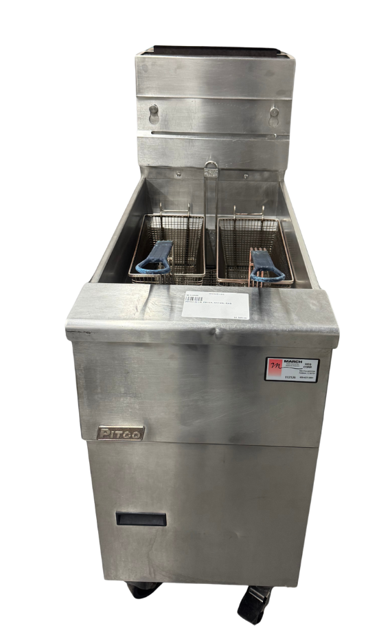 PITCO 40 LB. FRYER, NATUAL GAS (M.112126)