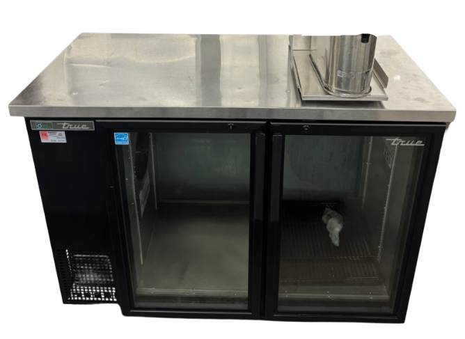 TRUE GLASS DOOR BACK BAR COOLER TBB-24-48 (M.112168)
