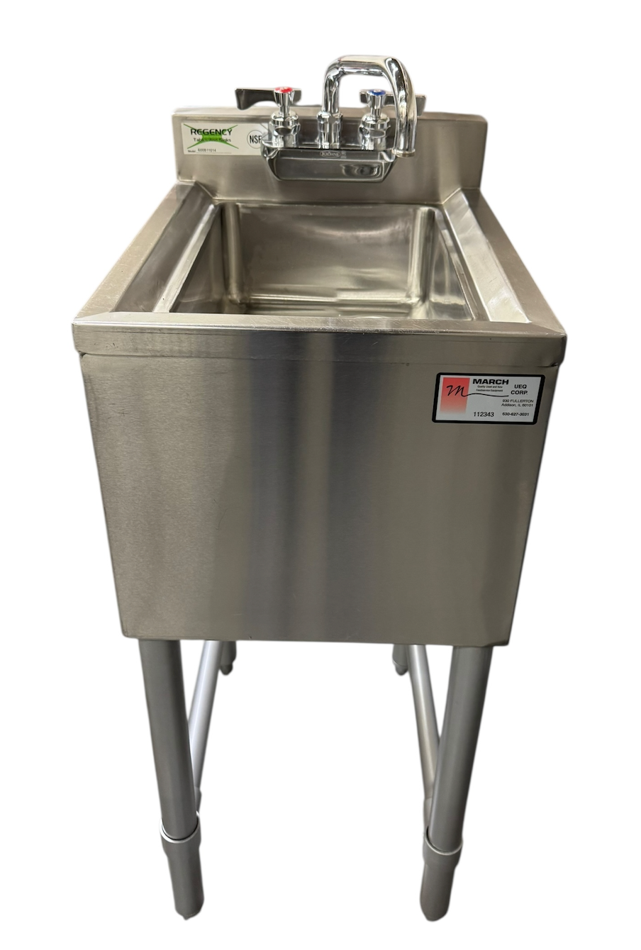 12” HAND SINK ON LEGS (M.112343)