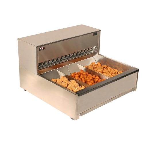 Carter Hoffmann Fry Warmer Food Station, 4 Sections (M.CNH28)
