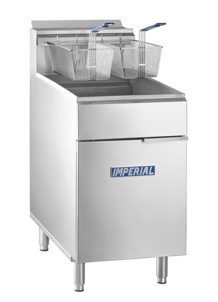 Imperial Fryer - 75lb Gas Tube Fryer - 175,000 Total BTUs (M.IFS-75)