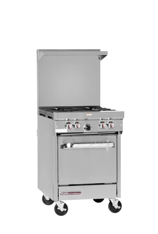 Southbend S-Series 24" Gas Range, Standard Oven Base, 147k BTU (M.S24E)