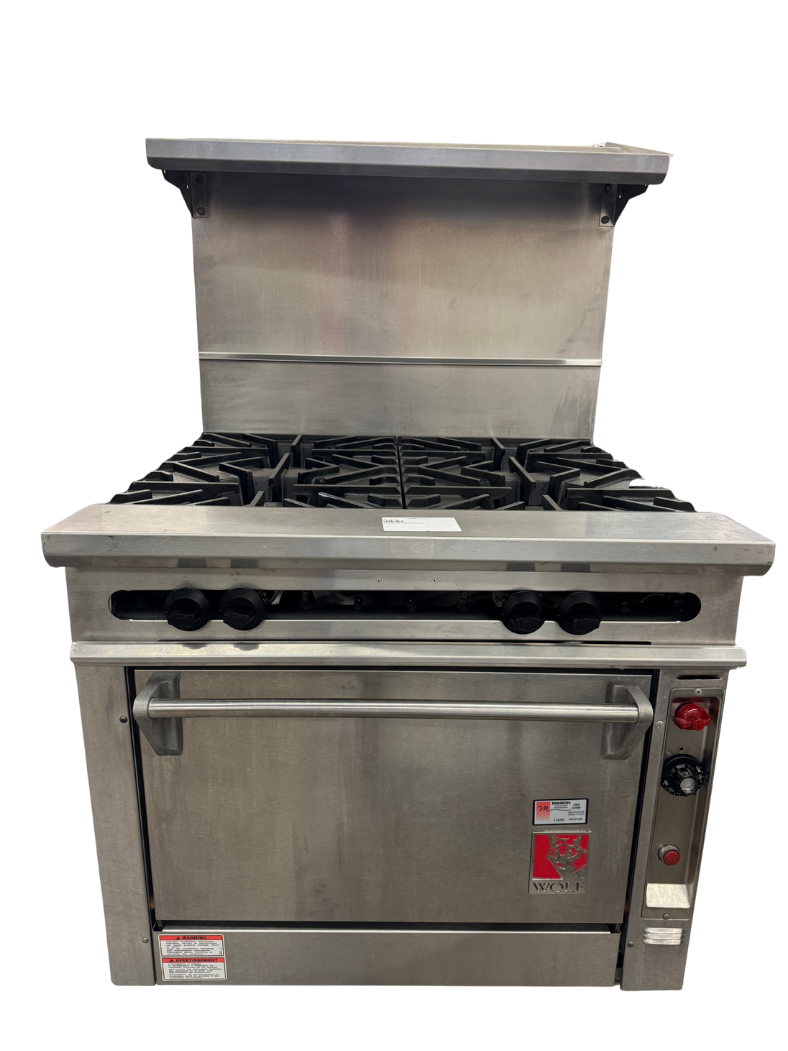 WOLF 4 BURNER W/OVEN (M.110791)