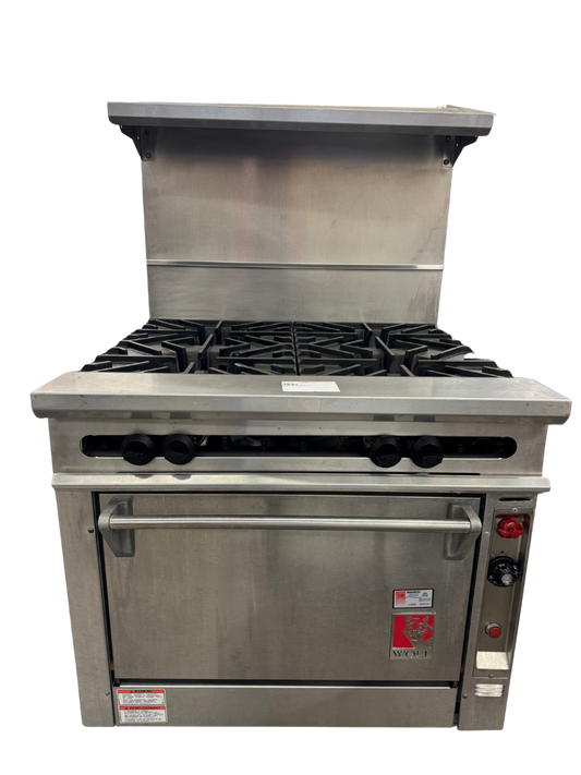 WOLF 4 BURNER W/OVEN (M.110791)