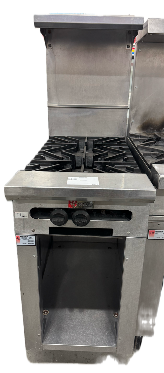 WOLF 2 BURNER W/CABINET (M.110792)