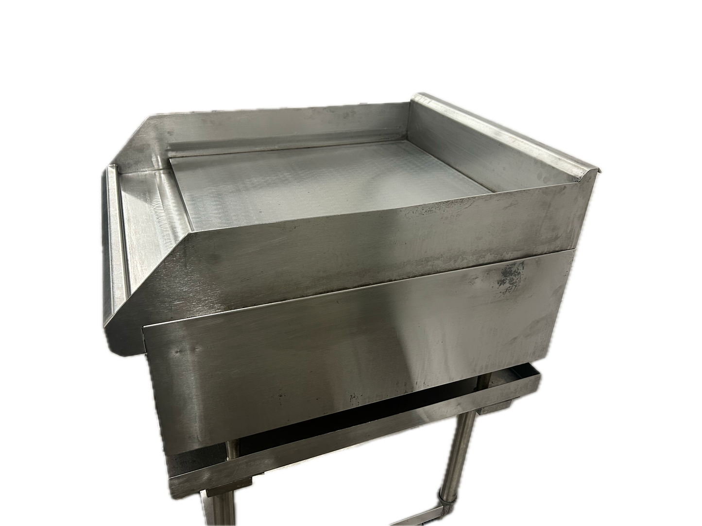 24" MANUAL CONTROLLED GRIDDLE ON STAND (M.111017)
