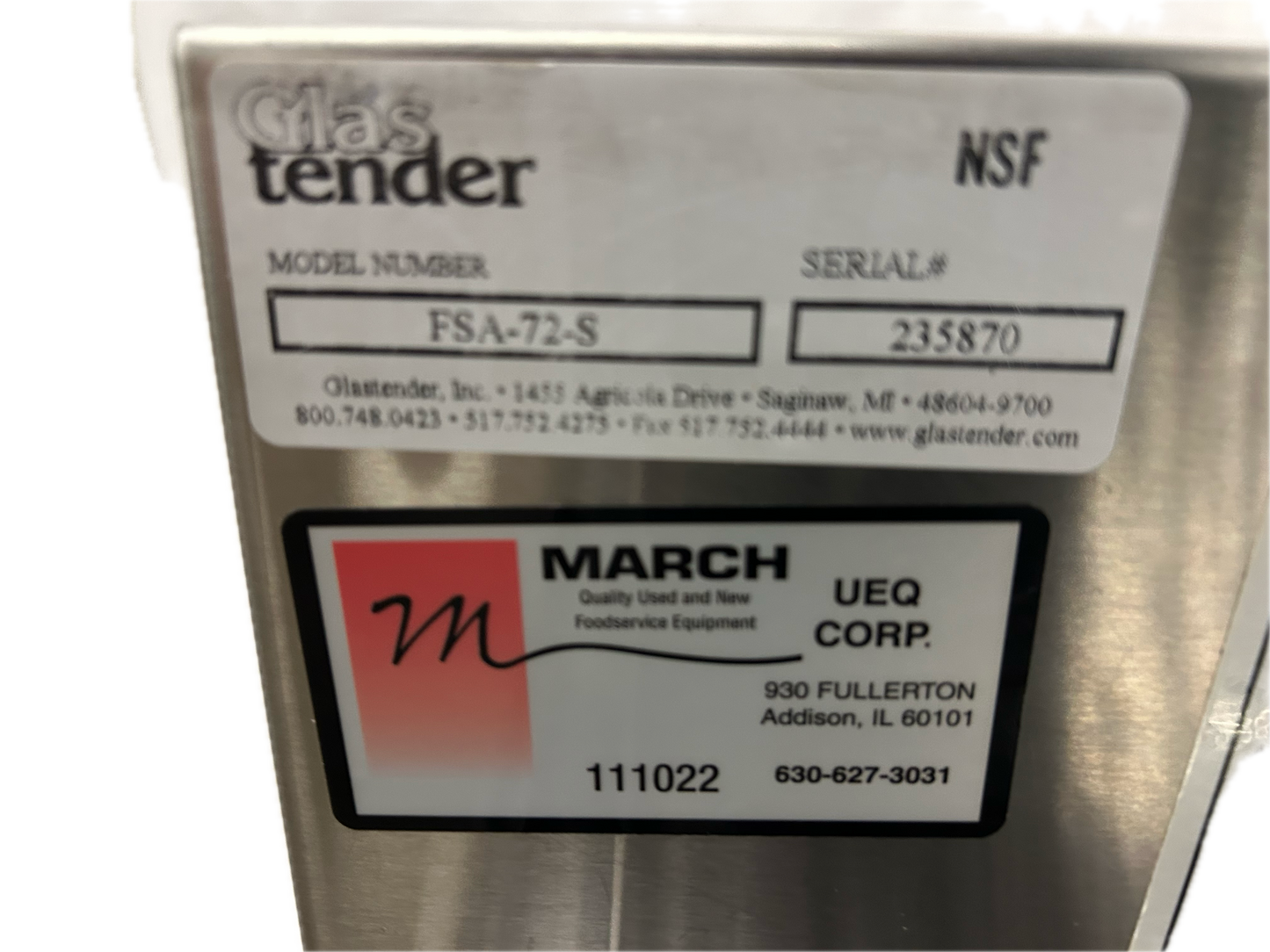 72" 4 COMPARTMENT BAR SINK (M.111022)