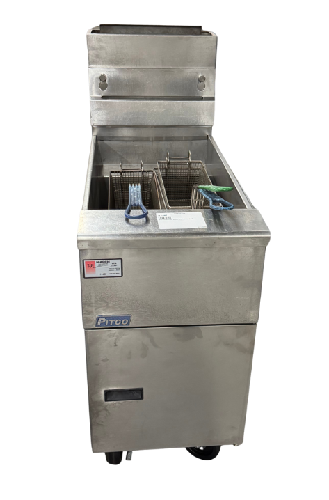 PITCO FRYER SG14, NATURAL GAS (M.111407)