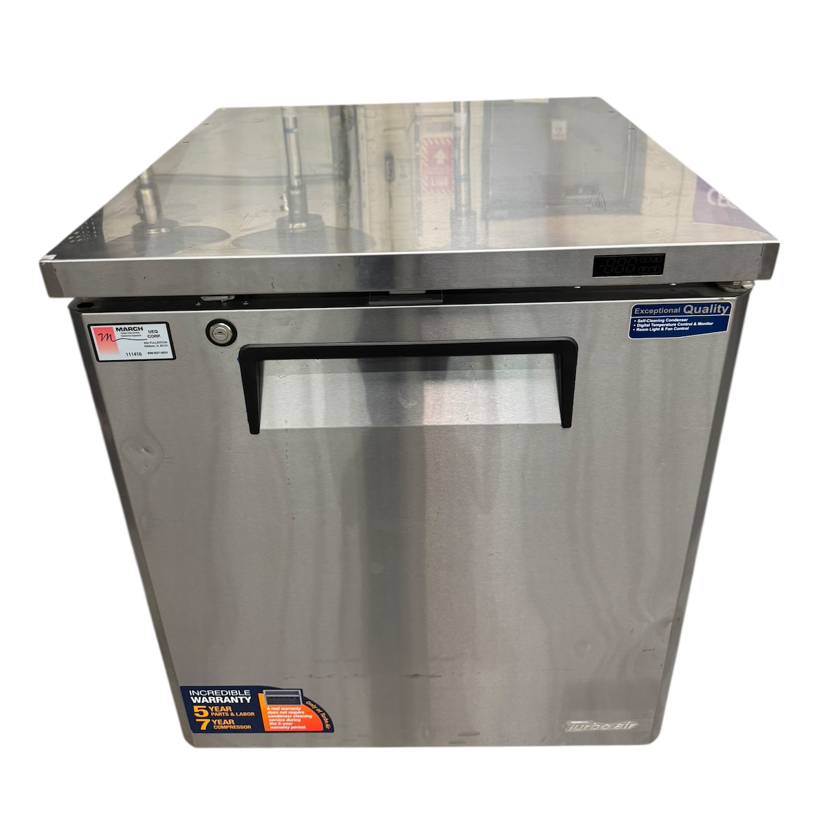 TURBO AIR 27" UNDERCOUNTER FREEZER (M.111416)