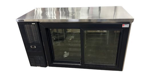 60" PERLICK GLASS DOOR BACK BAR COOLER (M.111425)
