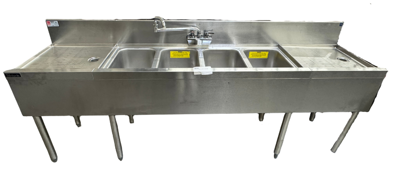 PERLICK 4 COMPARTMENT BAR SINK (M.111457)