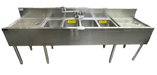 PERLICK 4 COMPARTMENT BAR SINK (M.111457)