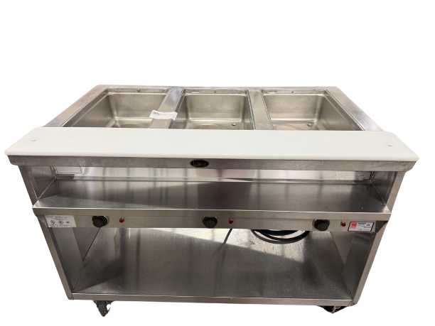 RANDALL 3 COMPARTMENT ELECTRIC STEAMTABLE (M.111736)