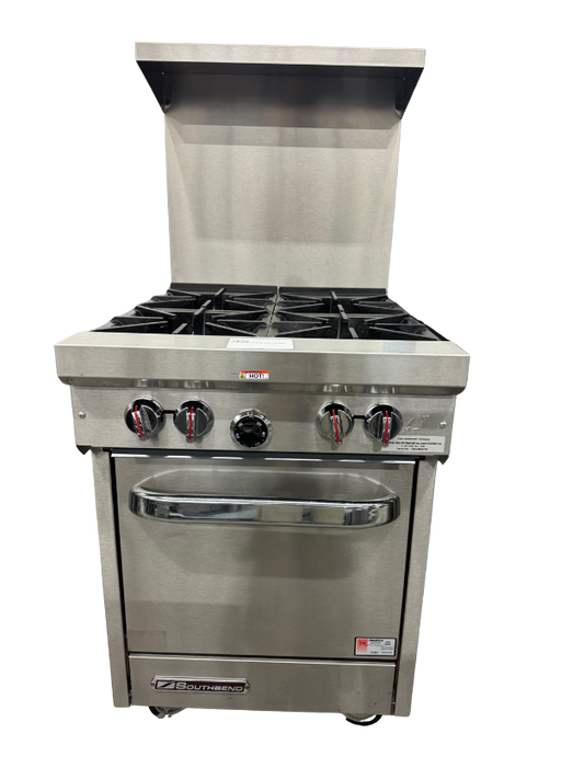 SOUTHBEND 4 BURNER RANGE W/OVEN (M.111981)