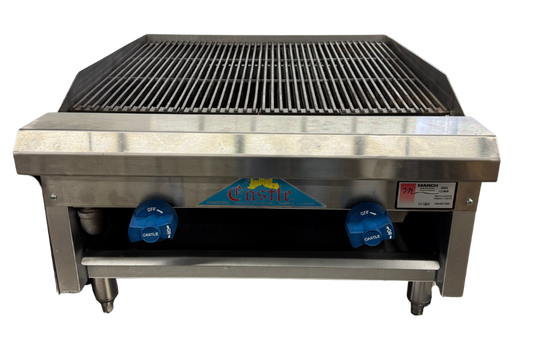 CASTLE 24” CHARBROILER (M.111991)