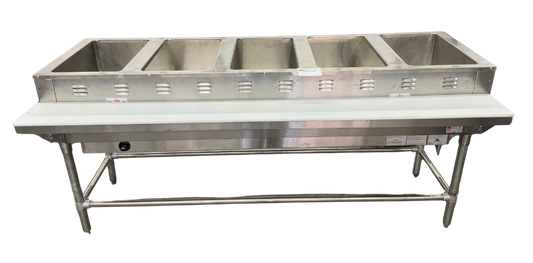 ADVANCE TABCO WATERBATH STEAMTABLE WB-5G, NATURAL GAS (M.111994)