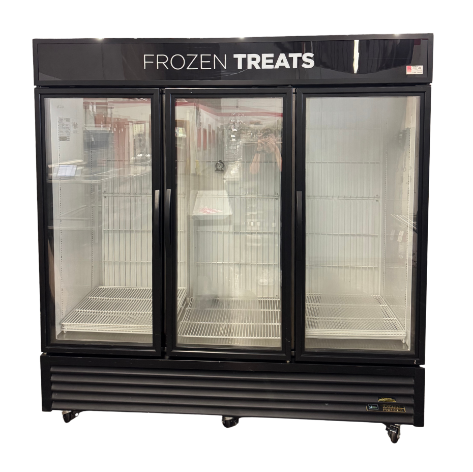 GDM-72F 3 GLASS DOOR FREEZER 8909876 (M.112018)